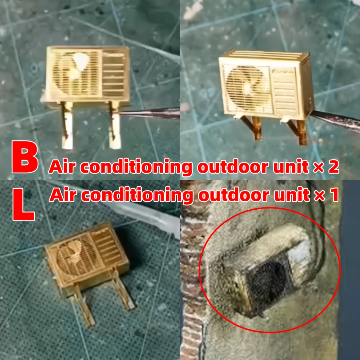 1/35 Scale Model Kit, Photo Etch Building Window